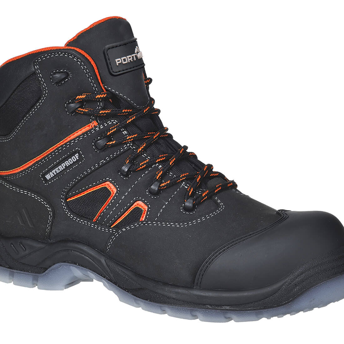 PORTWEST COMPOSITELITE ALL WEATHER BOOT BLACK