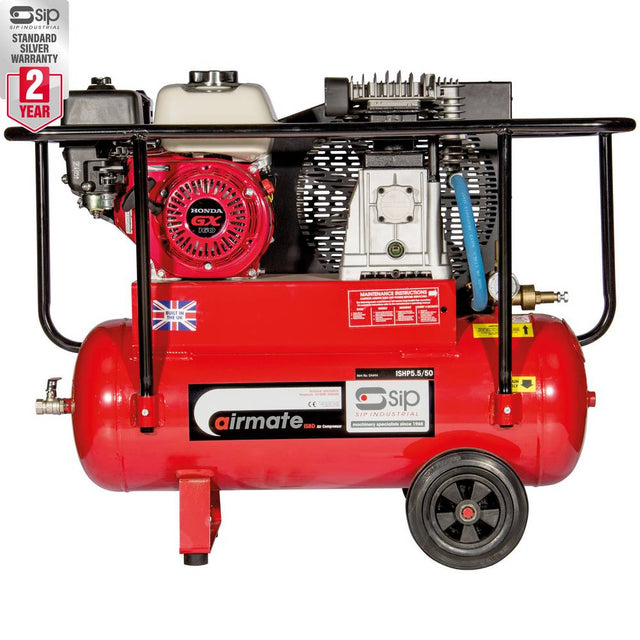 SIP ISHP5.5/50 INDUSTRIAL PETROL COMPRESSOR - Watson Hire