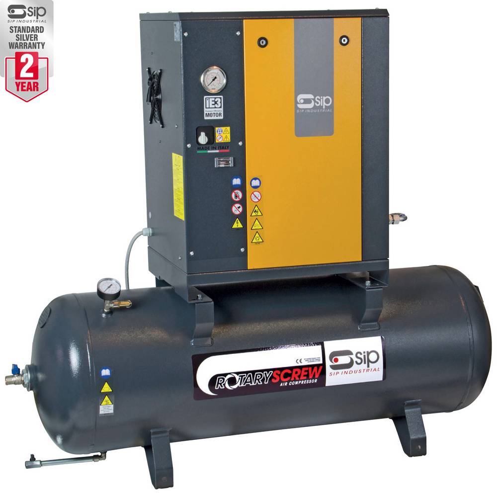 SIP RS4.0-10-200BD 200LTR ROTARY SCREW COMPRESSOR - Watson Hire