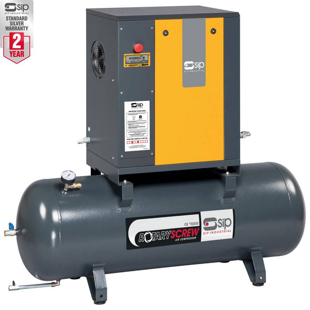 SIP RS5.5-10-270BD 270LTR ROTARY SCREW COMPRESSOR - Watson Hire