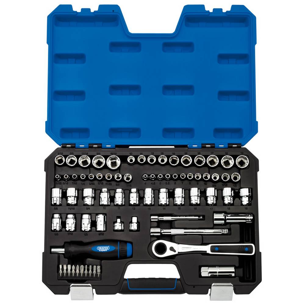DRAPER 71PC DRIVE SOCKET SET