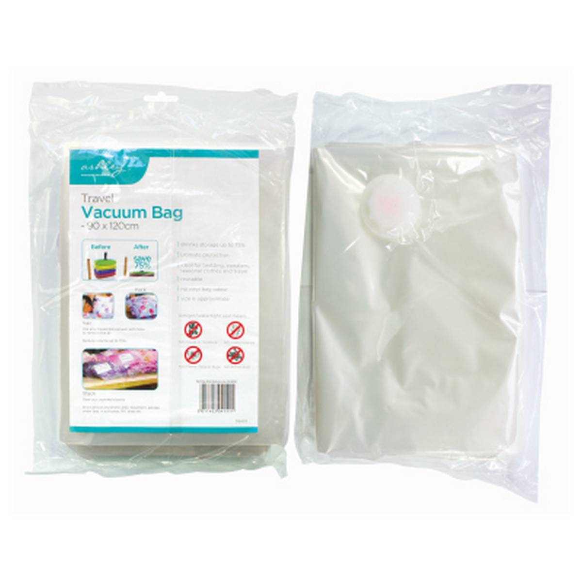 ASHLEY 90 X 120CM TRAVEL VACUUM BAG BB-DB402