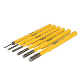 STANLEY® Parallel Pin Punch Set, 6 Piece