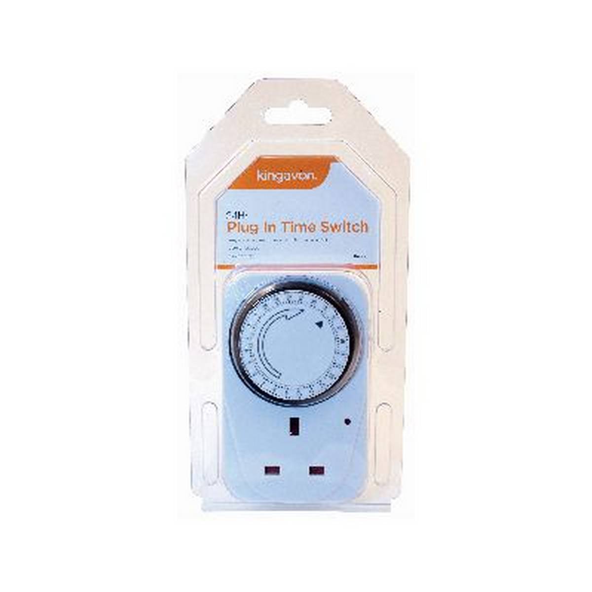 KINGAVON 24 HOUR PLUG IN TIME SWITCH BB-TS200
