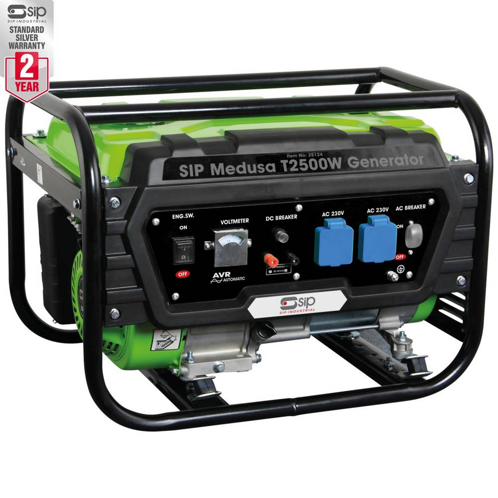 SIP MEDUSA T2500W PETROL GENERATOR 25124