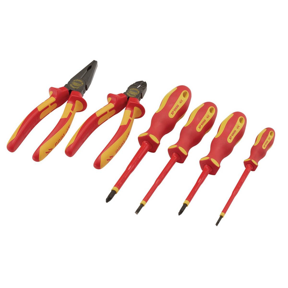 DRAPER XP1000&#174; VDE SCREWDRIVER AND PLIERS SET (6 PIECE)