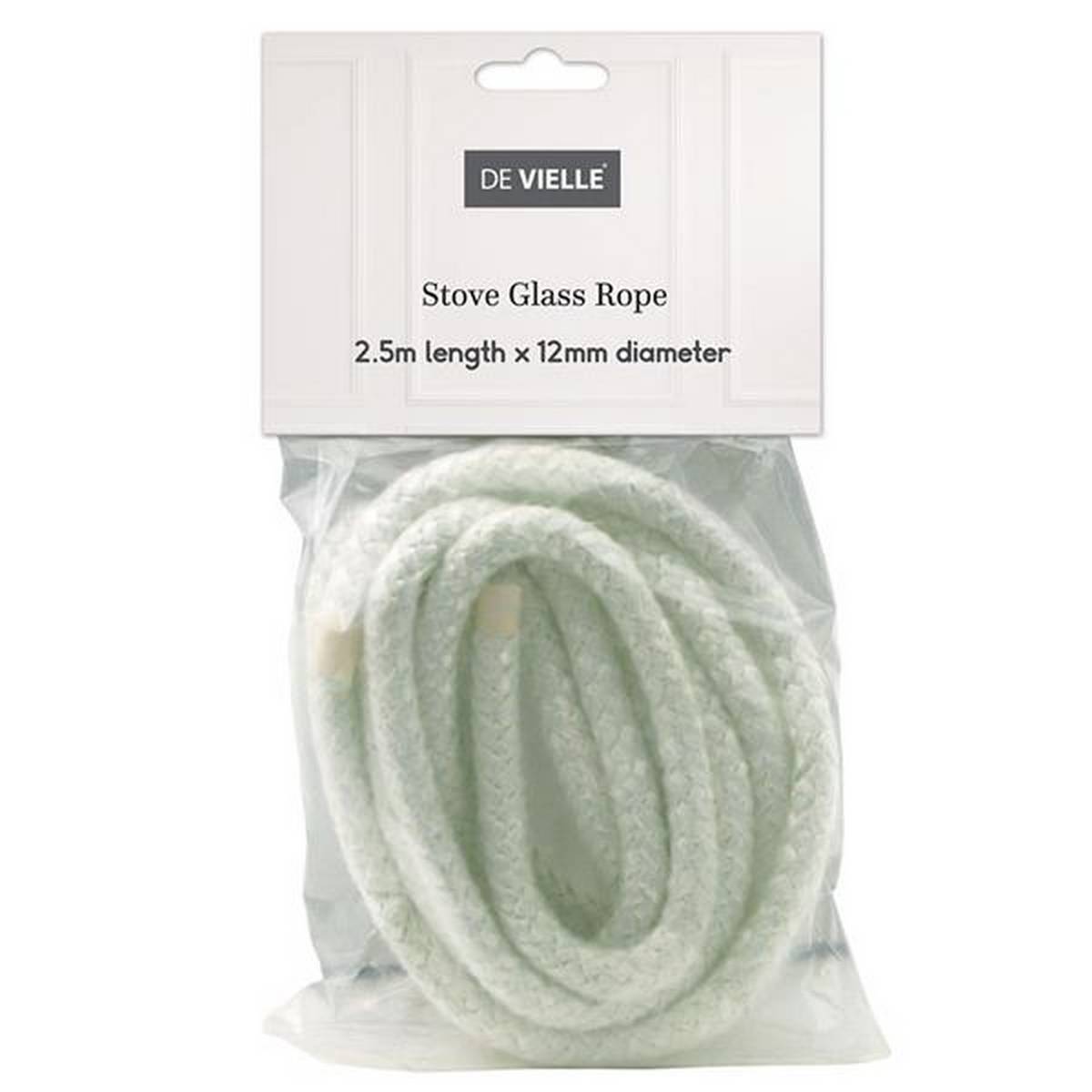 DE VIELLE GLASS ROPE 12MM X 2.5 M