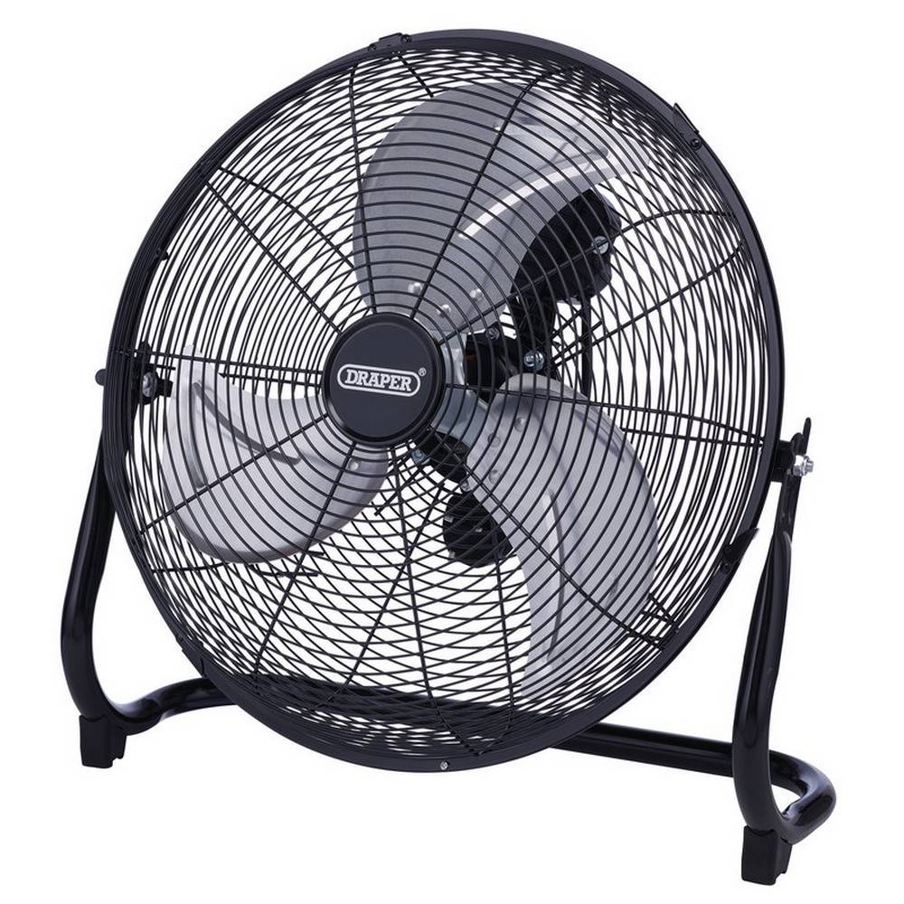DRAPER 230V FLOOR FAN, 16"/400MM, 100W