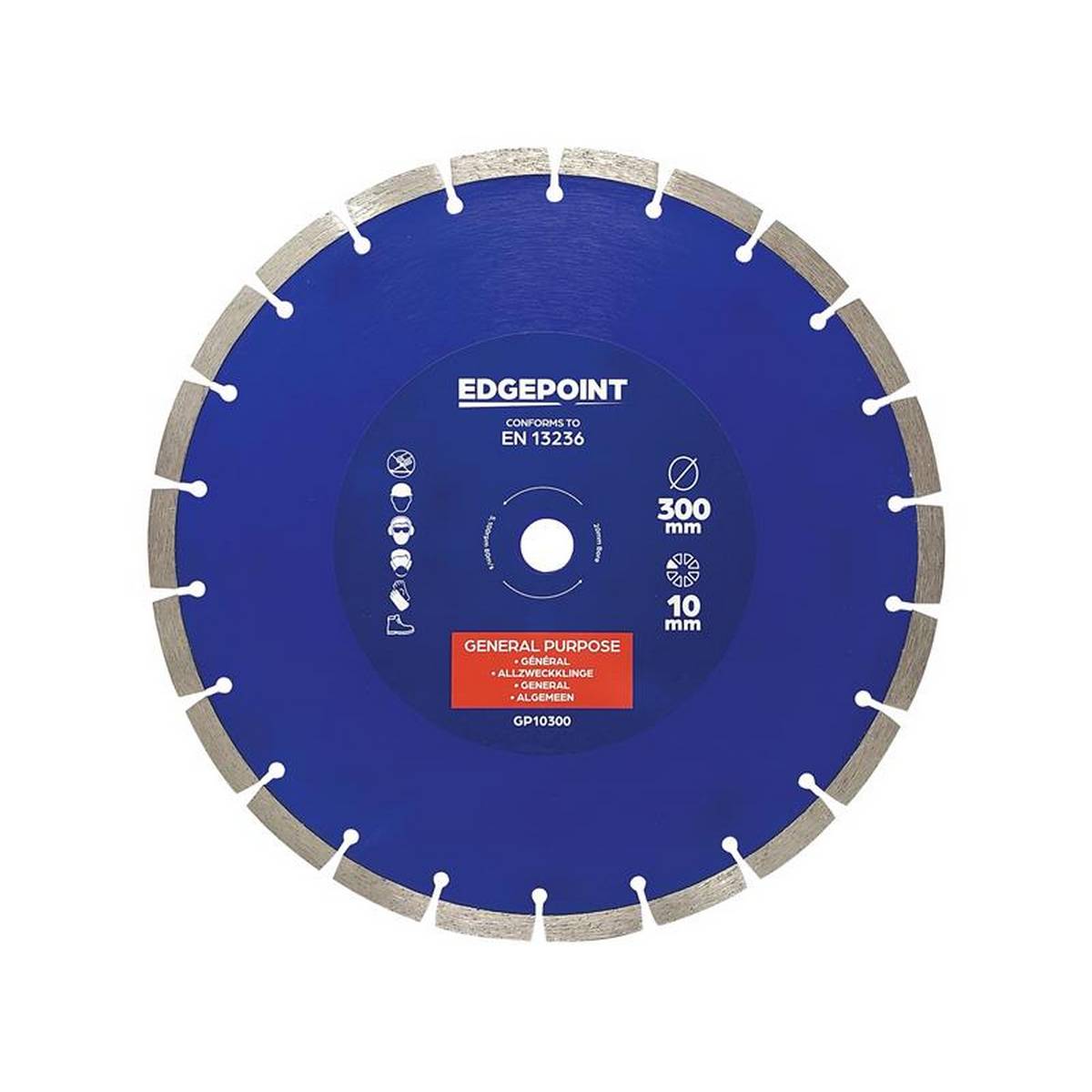 EDGEPLUS EDGEPOINT GP10300 GENERAL-PURPOSE DIAMOND BLADE 300MM