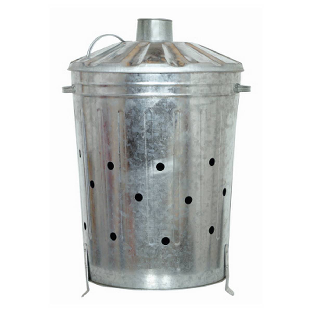 GREENBLADE GREEN BLADE LARGE GALVANISED INCINERATOR BIN BB-GB207