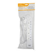 KINGAVON 4 WAY EXTENSION LEAD WITH 2M CABLE AND 2 USB PORTS BB-PA106 - Watson Hire